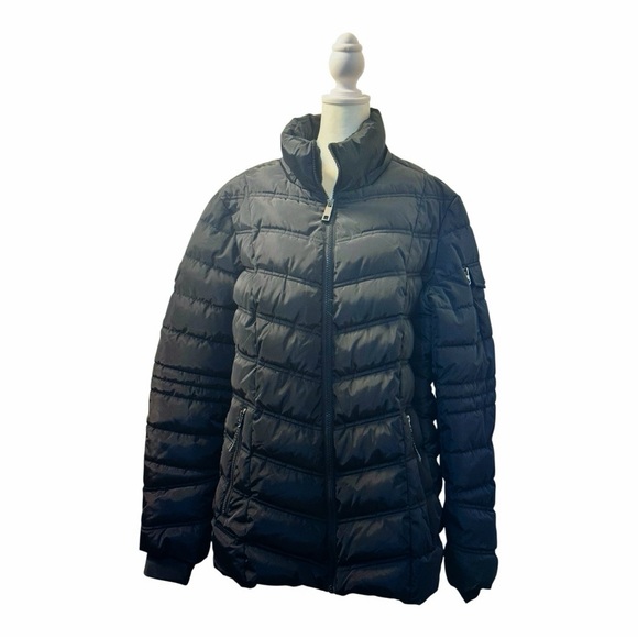 Nautica Black Puffer Jacket - Picture 3 of 7